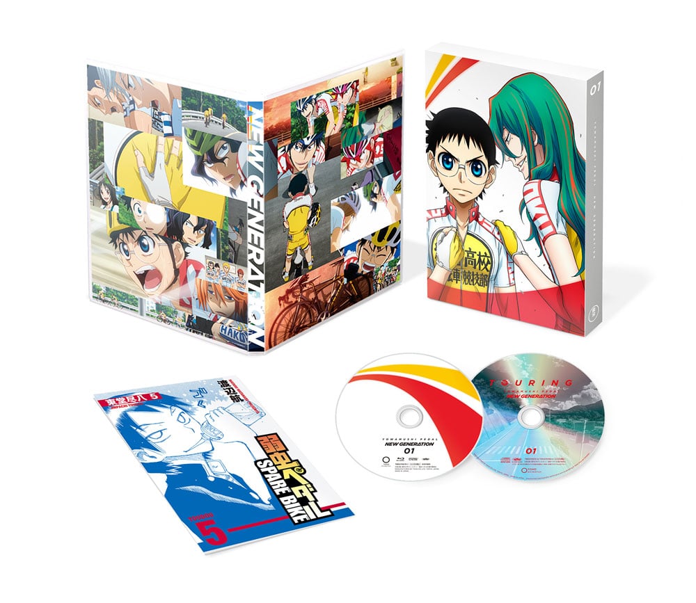 Toho Animation Store 限定版 弱虫ペダル New Generation Vol 1 Blu Ray 初回限定版 ちびキャラ缶バッジセット 1巻 作品一覧 Toho Animation Store 東宝アニメーションストア