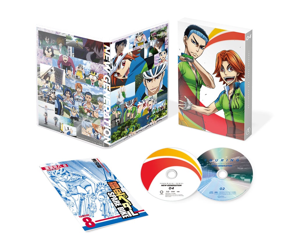 Toho Animation Store 限定版 弱虫ペダル New Generation Vol 4 Blu Ray 初回限定版 ちびキャラ缶バッジセット 4巻 作品一覧 Toho Animation Store 東宝アニメーションストア