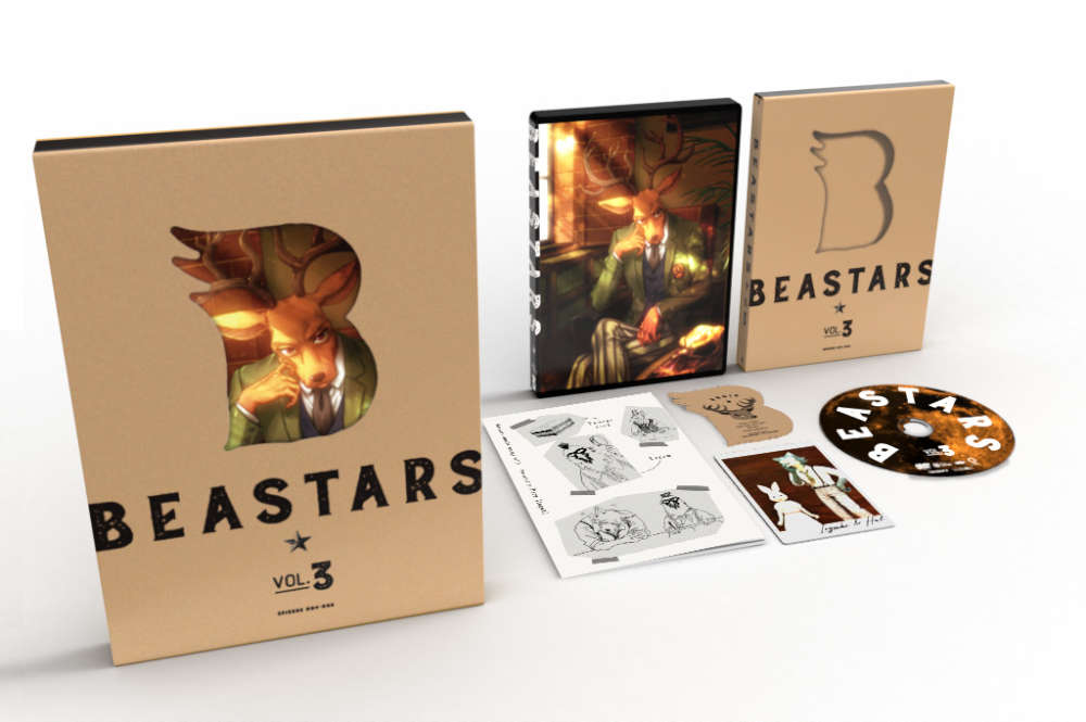 BEASTARS Vol.3 DVD 初回生産限定版(DVD Vol.3): 作品一覧／TOHO animation STORE | 東宝