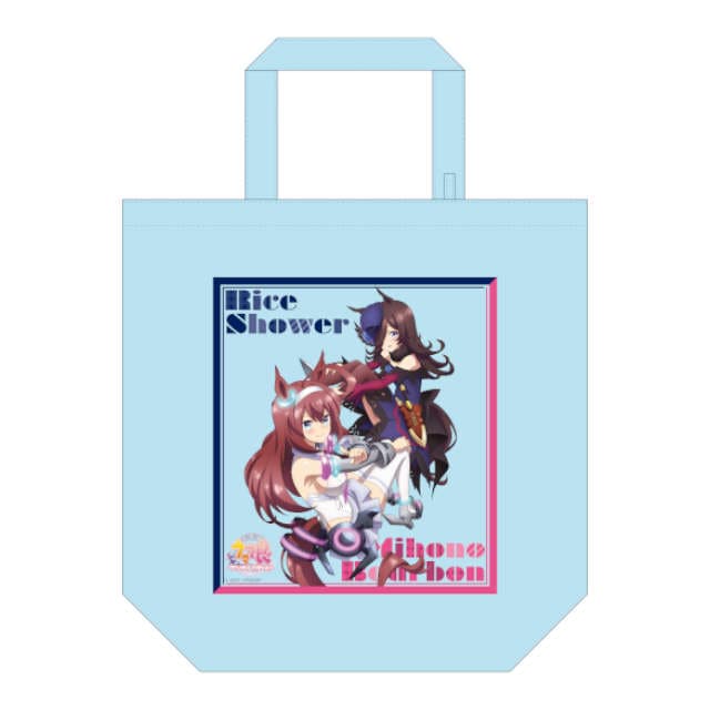 Tvアニメ ウマ娘 プリティーダービー Season 2 折りたたみトートバッグ ミホノブルボン ライスシャワー ミホノブルボン ライスシャワー 作品一覧 Toho Animation Store 東宝アニメーションストア
